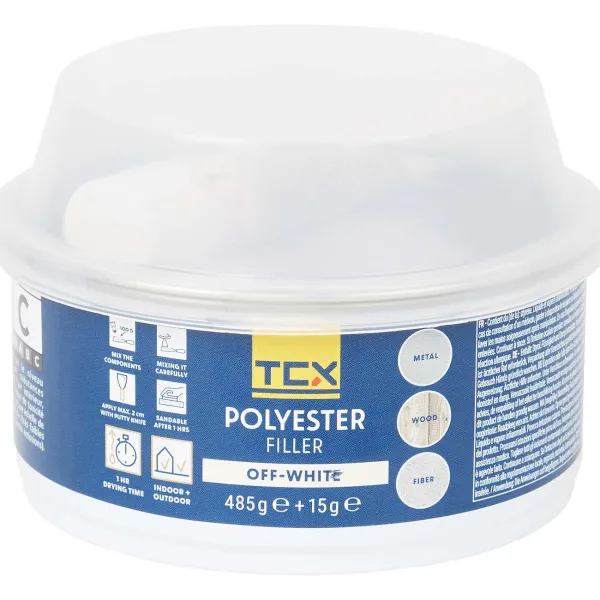 TCX Polyester Plamuur Off-White Wit Discount