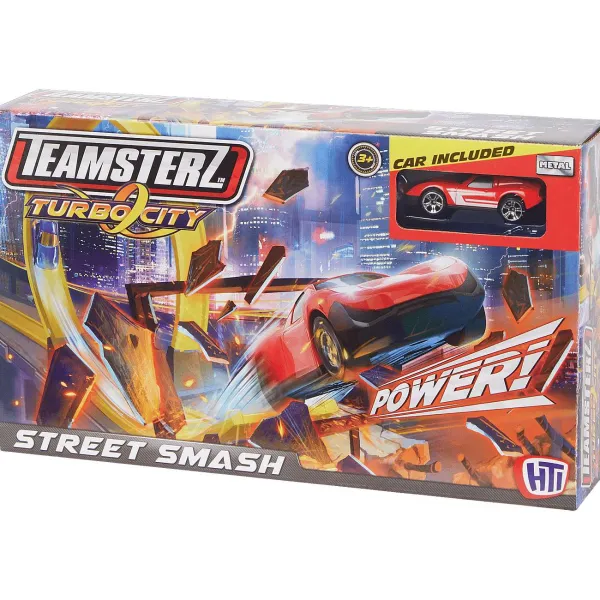 Mini Matters Teamsterz Racebaan Met Looping Meerkleurig Outlet