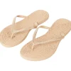 Merk Teenslippers Beige,Groen