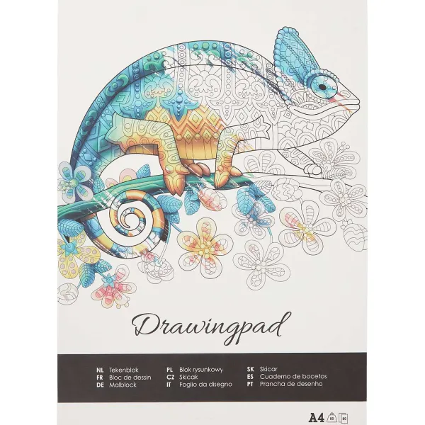 Kids Creative Tekenblok Voor Volwassenen Print Best