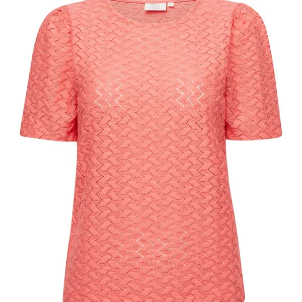 SuperTrash 9Th Avenue T-Shirt Roze,Wit,Zwart