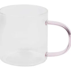 Merk Theeglas Met Gekleurd Oor Blauw,Groen,Roze,Zwart Online