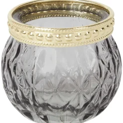 Merk Theelichthouder Grijs,Groen,Roze,Transparant Hot