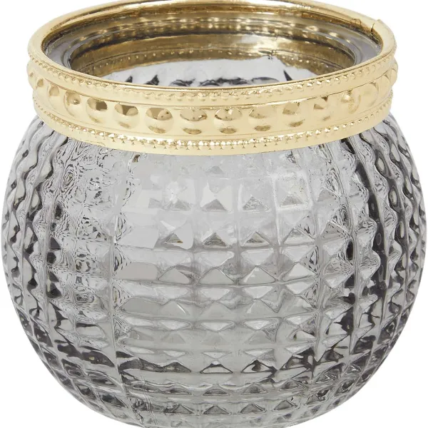 Merk Theelichthouder Grijs,Groen,Roze,Transparant Hot