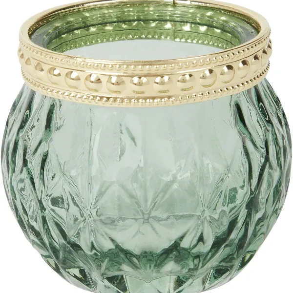 Merk Theelichthouder Grijs,Groen,Roze,Transparant Hot