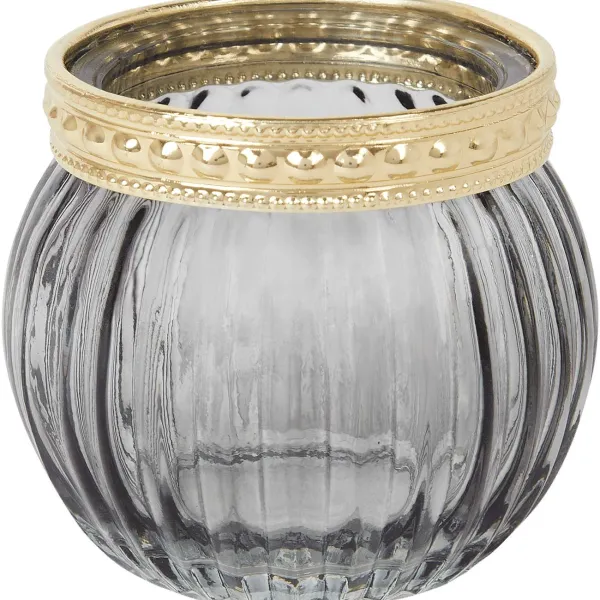 Merk Theelichthouder Grijs,Groen,Roze,Transparant Hot