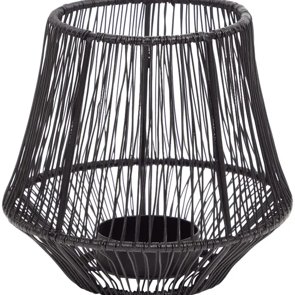 Merk Theelichthouder Zwart,Goud New