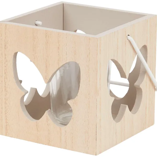 Merk Theelichthouder Bruin,Grijs,Roze,Wit New