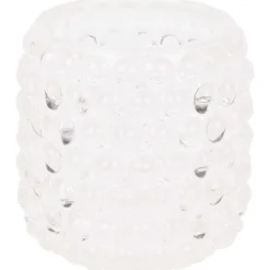 Merk Theelichthouder Met Bolletjes Transparant,Bruin,Groen Sale