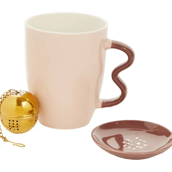 Merk Theemokset Roze,Wit Online