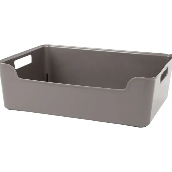 Merk Tontarelli Opbergbak Grijs,Wit Outlet