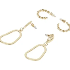 Merk Trendz Oorbellenset Goud,Roze,Paars,Wit Sale