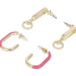 Merk Trendz Oorbellenset Goud,Roze,Paars,Wit Sale