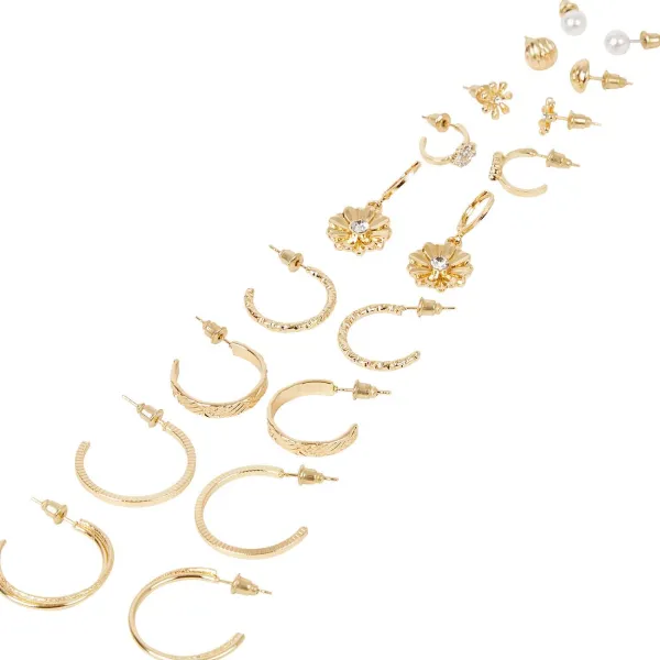 Merk Trendz Oorbellenset Goud Outlet