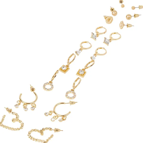 Merk Trendz Oorbellenset Goud Outlet