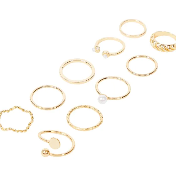 Merk Trendz Ringenset Goud,Zilver Hot