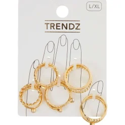 Merk Trendz Ringenset Goud,Zilver Hot