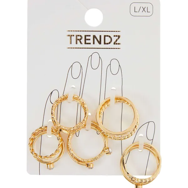 Merk Trendz Ringenset Goud,Zilver Hot