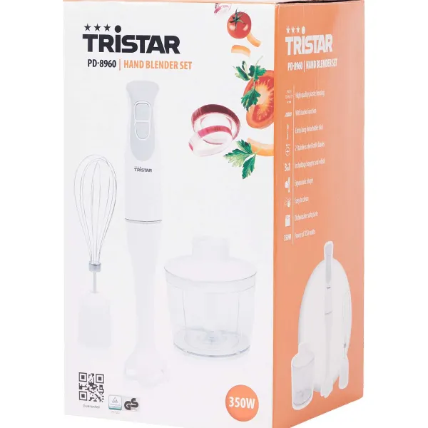 Tristar Staafmixerset Zwart,Wit Online