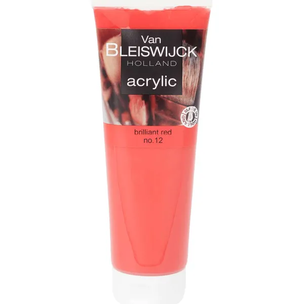Van Bleiswijck Acrylverf Rood Clearance