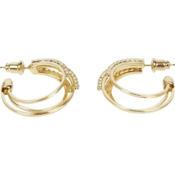 Merk Vergulde Oorbellen Goud,Meerkleurig