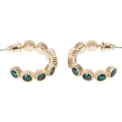 Merk Vergulde Oorbellen Goud,Meerkleurig