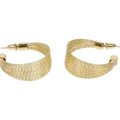 Merk Vergulde Oorbellen Goud,Meerkleurig