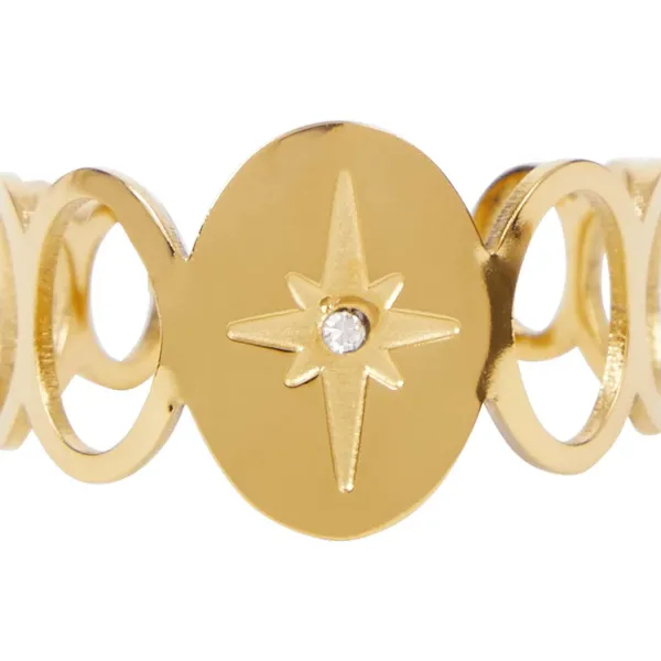 Merk Vergulde Ring Goud Hot