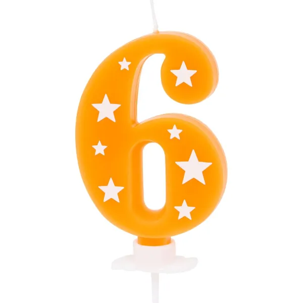 Merk Verjaardagskaars Blauw,Groen,Oranje,Roze,Rood,Geel Sale