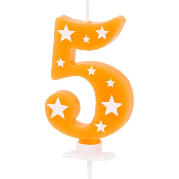 Merk Verjaardagskaars Blauw,Groen,Oranje,Roze,Rood,Geel Sale