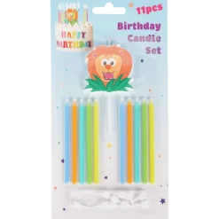 Merk Verjaardagskaarsen Meerkleurig New