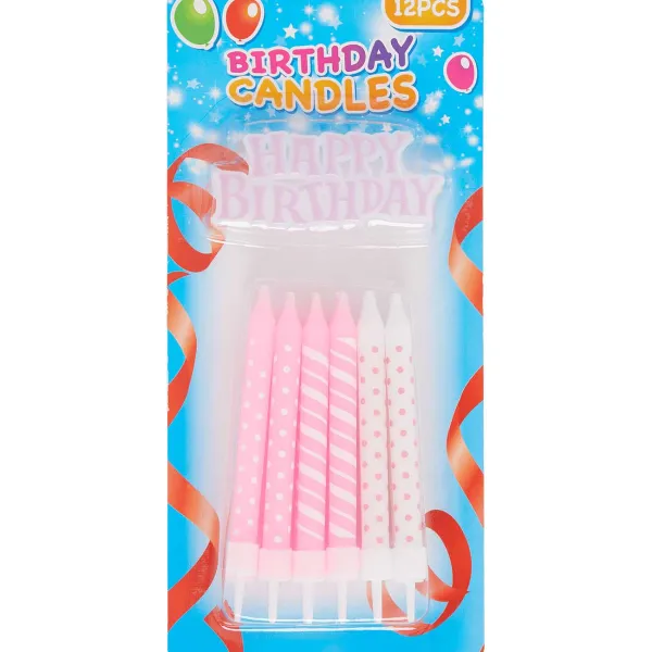 Merk Verjaardagskaarsjes Meerkleurig Discount