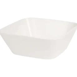 Merk Vierkante Schaal Wit Clearance