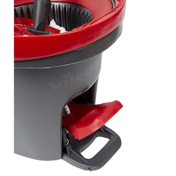 Vileda Spinmop Easy Wring & Clean Zwart,Rood Sale