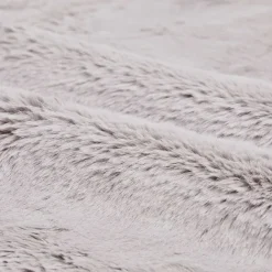 Merk Vloerkleedje Van Imitatiebont Grijs,Roze Discount