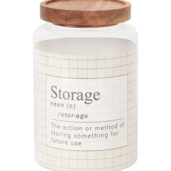 Lock & Lock Voorraadpot Transparant,Bruin