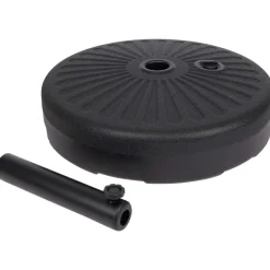 Merk Vulbare Parasolvoet Zwart Discount