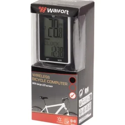 Walfort Fietscomputer Zwart New