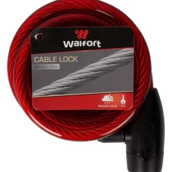 Walfort Kabelslot Zwart,Rood,Zilver Discount