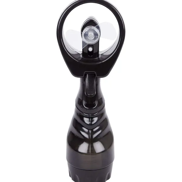 Kinzo Waterspray-Ventilator Zwart Clearance