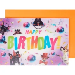 Office Essentials Wenskaart Lenticulair Met Dieren Print Sale