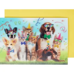 Office Essentials Wenskaart Lenticulair Met Dieren Print Sale