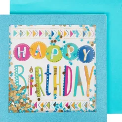 Office Essentials Wenskaart Met Confetti Print Hot