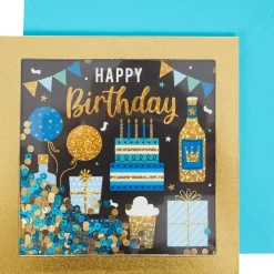 Office Essentials Wenskaart Met Confetti Print Hot