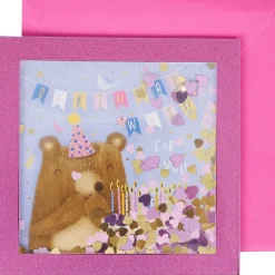 Office Essentials Wenskaart Met Confetti Print Hot