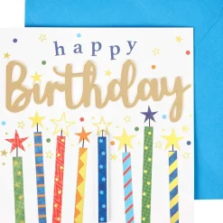 Office Essentials Wenskaart Met Glitters Meerkleurig Hot