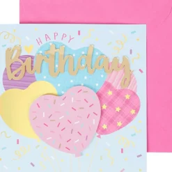 Office Essentials Wenskaart Met Glitters Meerkleurig Hot