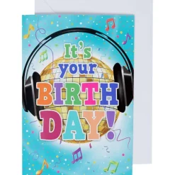 Office Essentials Wenskaart Met Muziek Print Hot