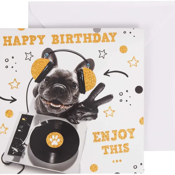 Office Essentials Wenskaart Met Muziek Print Hot