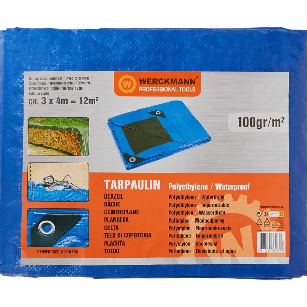 Werckmann Dekzeil Blauw Best